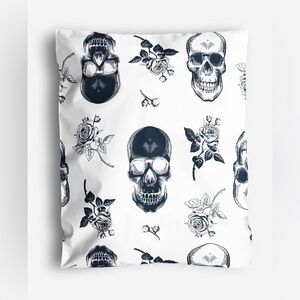 Skull Rose 20 Pack Poly Mailers 10 x 13 Inch Waterproof Non-Padded